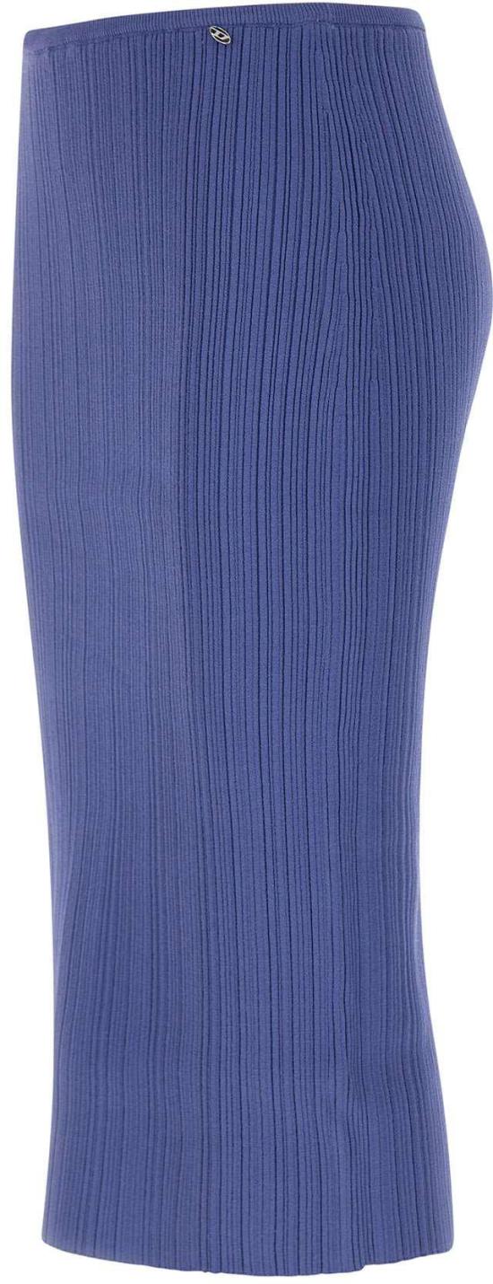 26SS 디젤 M-지니아 리브드 니트 스커트 A208400WICK8LF BLUE - DIESEL
