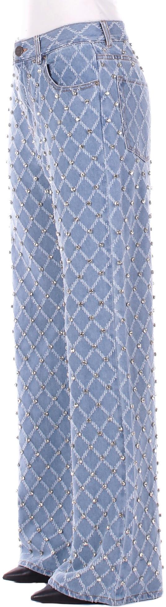 26SS 핑코 데님 팬츠 101733A32NPJE BLUE - PINKO