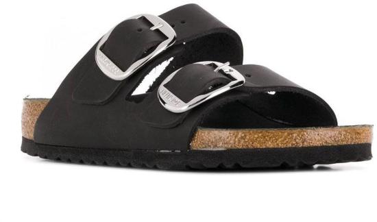 26SS 버켄스탁 뮬/슬리퍼 1011075ARIZONABIGBUCKLEBLACK - BIRKENSTOCK