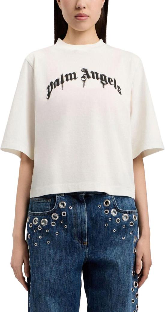 26SS 팜앤젤스 반팔 티셔츠 PWAA079S26JER0040310 WHITE