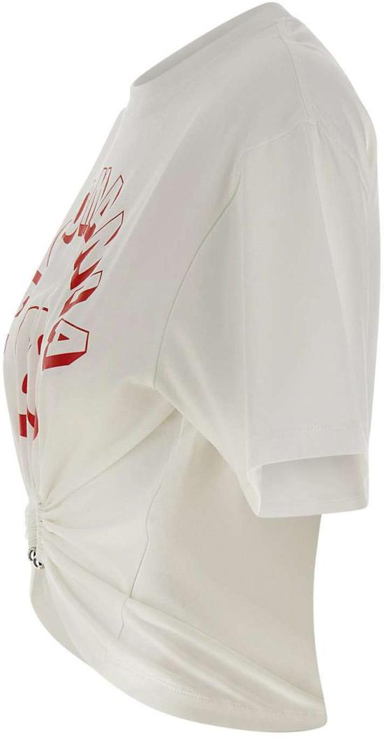 26SS 파코라반 반팔 티셔츠 26PJTE030C00555P100 WHITE - PACO RABANNE