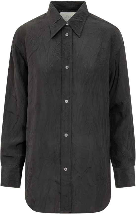 25SS 스튜디오 니콜슨 셔츠 ROUENSNW1733BLACK DONKERGREY