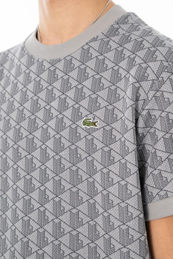 26SS 라코스테 반팔 티셔츠 TH1197 41I Grey - LACOSTE