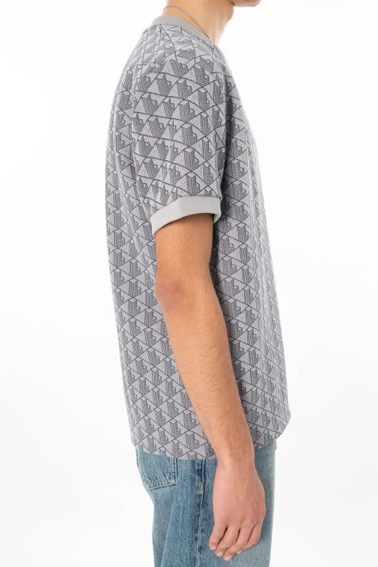 26SS 라코스테 반팔 티셔츠 TH1197 41I Grey - LACOSTE