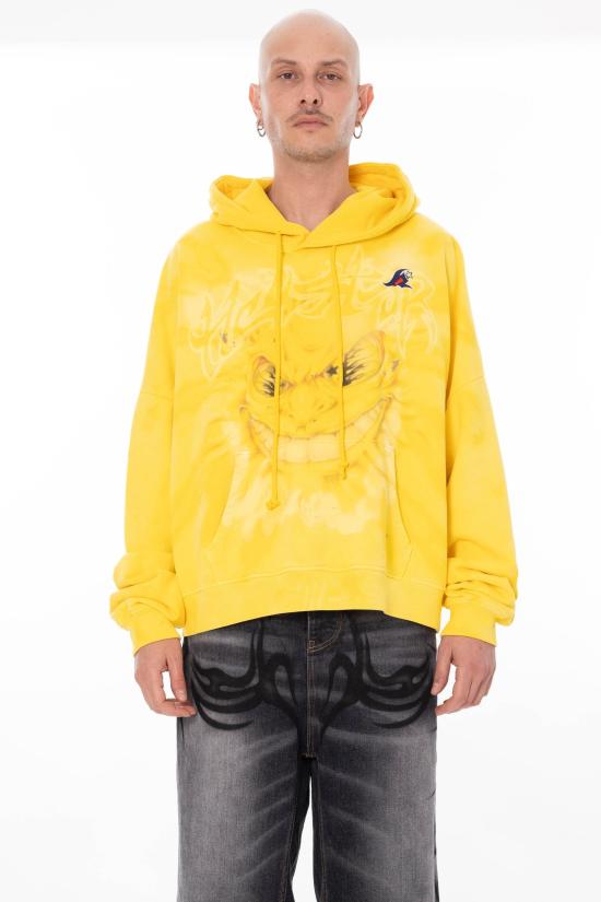 26SS 헬스타 후드 티셔츠 HSPS26HO2 YELLOW Yellow