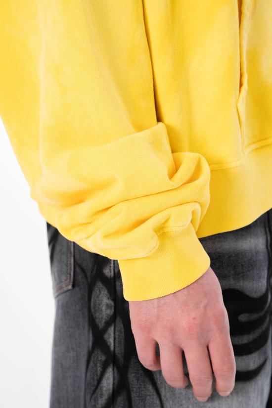 26SS 헬스타 후드 티셔츠 HSPS26HO2 YELLOW Yellow - HELLSTAR