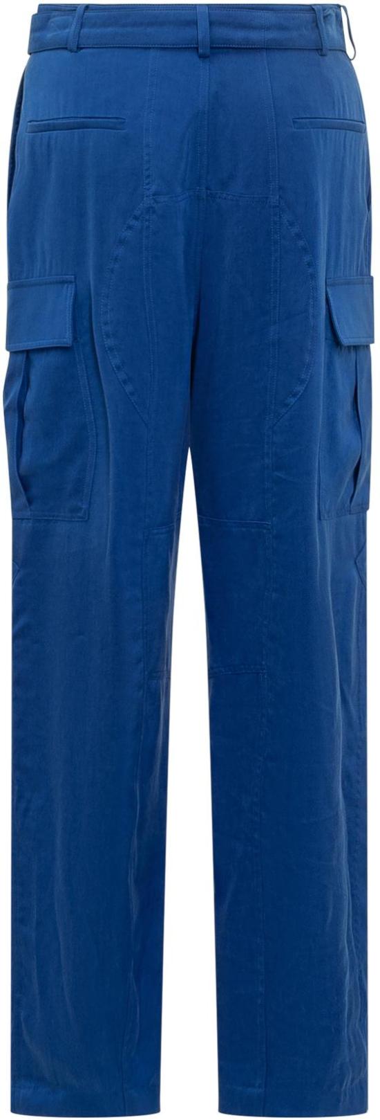 25SS 살바토레 페라가모 스트레이트 팬츠 13G7950381494 BLUE - SALVATORE FERRAGAMO