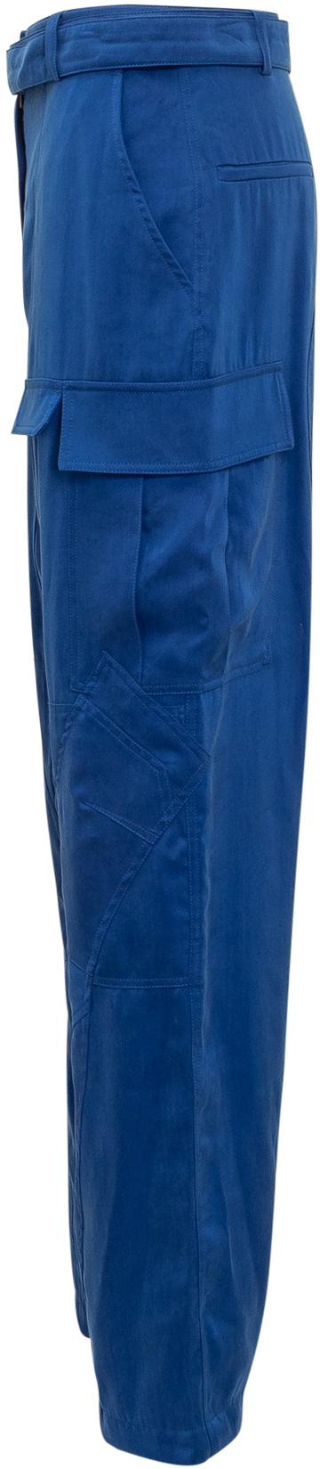 25SS 살바토레 페라가모 스트레이트 팬츠 13G7950381494 BLUE - SALVATORE FERRAGAMO