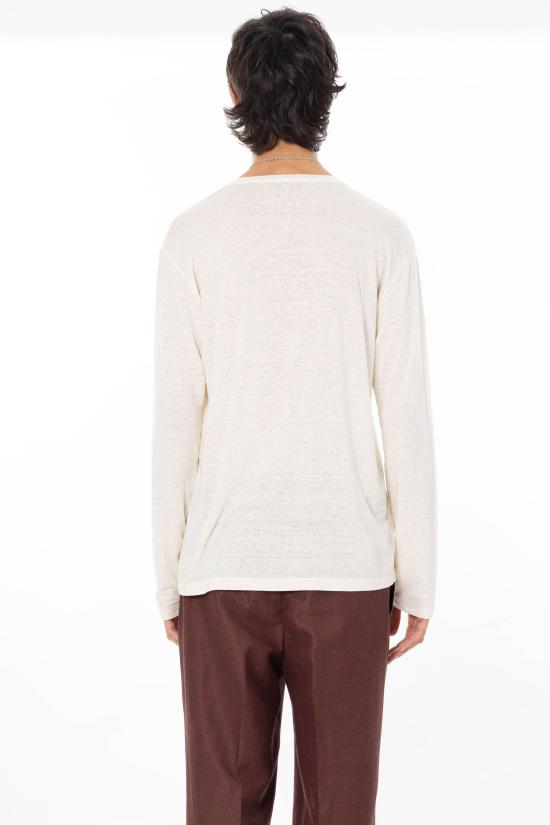 26SS 다니엘피에솔리 스웨터 603 600 White - DANIELE FIESOLI