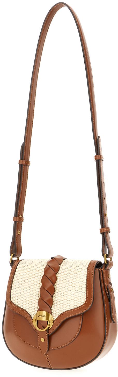 26SS 이자벨마랑 숄더백 26PBF0099FAD1C18MCONL BROWN - ISABEL MARANT