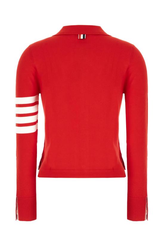 25SS 톰브라운 4바 코튼 셔츠 FKL003AY3036600 RED - THOM BROWNE