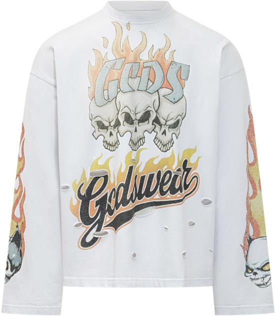26SS 지씨디에스 긴팔 셔츠 C1MWQC060J079316Y WHITE