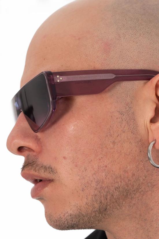 26SS 릭 오웬스 선글라스 RG0000003 GTSVLT 3636D Purple - RICK OWENS