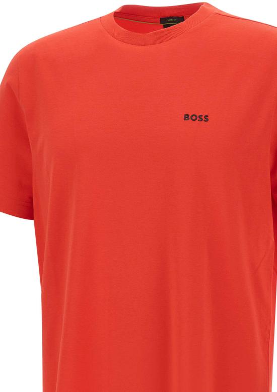 26SS 보스 반팔 티셔츠 50506373646 RED - BOSS