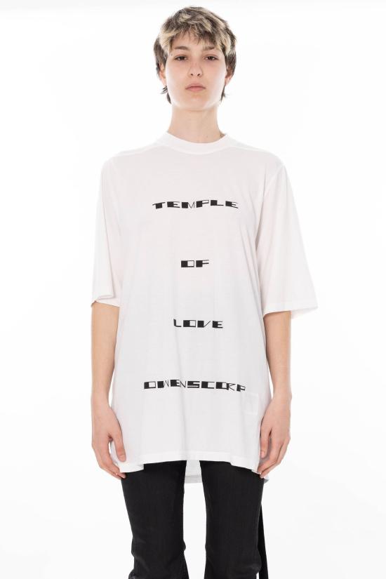 26SS 다크쉐도우 반팔 티셔츠 DS01F4204 RNEP7 1109 White