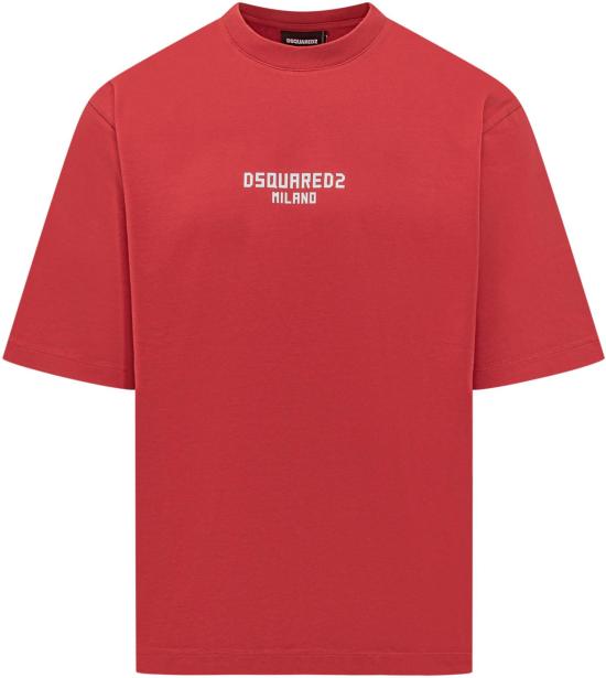 26SS 디스퀘어드2 반팔 티셔츠 S74GD1521D20106312 RED