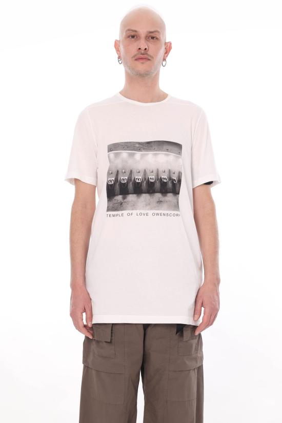 26SS 다크쉐도우 반팔 티셔츠 DU01F4250 RNEP4P 1109 White