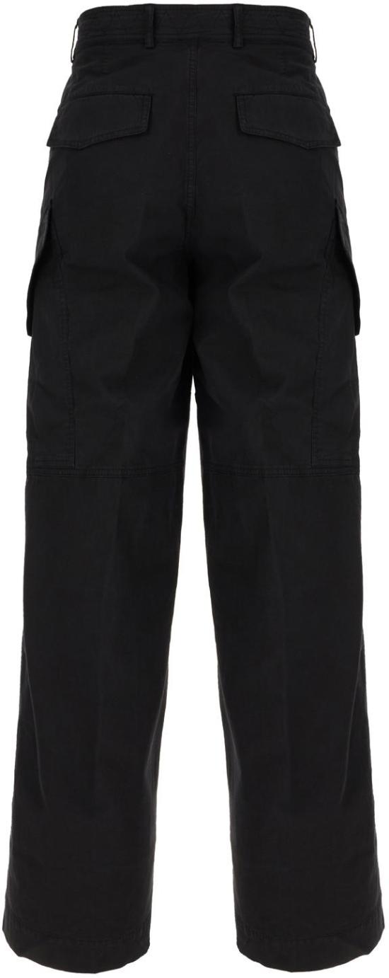 26SS 드리스 반 노튼 스트레이트 팬츠 2610209143321900 BLACK - DRIES VAN NOTEN