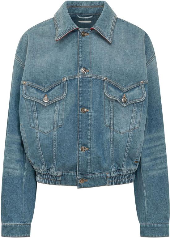 26SS 베르사체 데님 자켓 10236031A179212DC50 BLUE