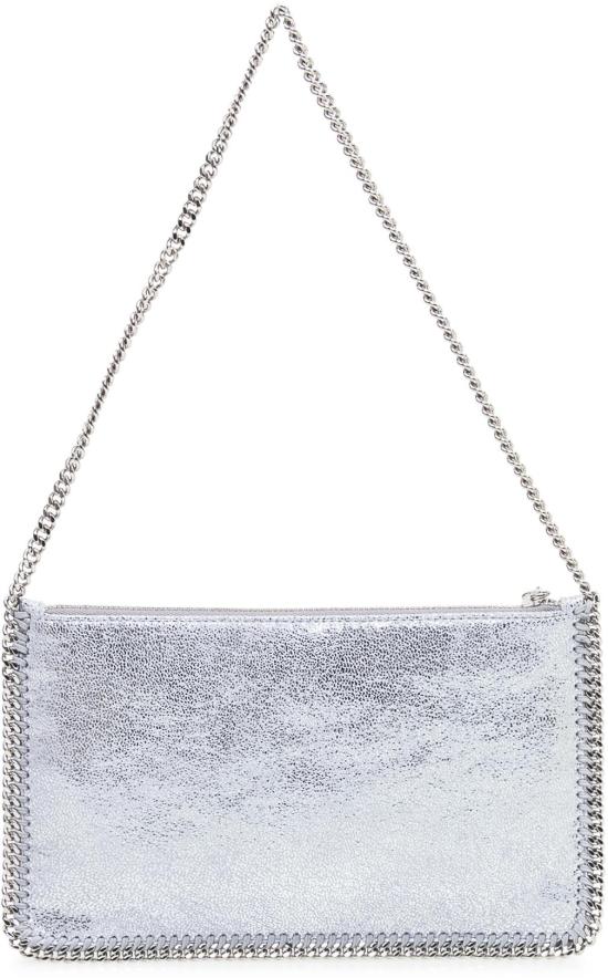 26SS 스텔라 맥카트니 클러치/파우치 7P0076WP03018101 SILVER - STELLA MCCARTNEY