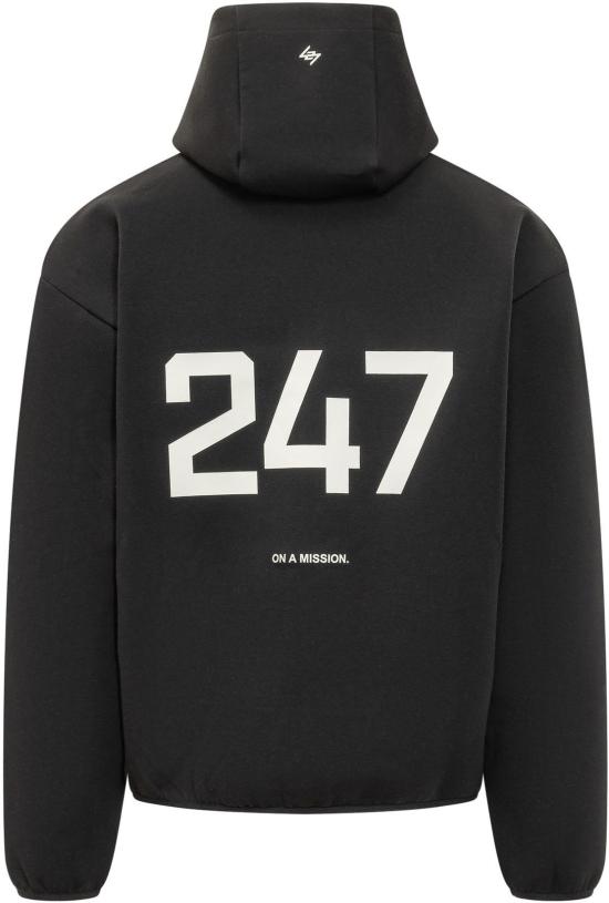 26SS 리프레젠트 후드 티셔츠 247M10009701 BLACK - REPRESENT