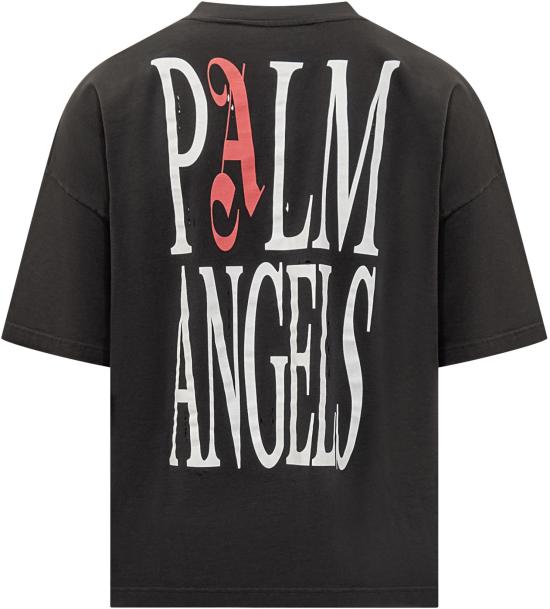 25FW 팜앤젤스 탑 PMAA10DF25JER0021084 BLACK - PALM ANGELS