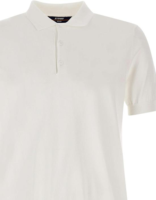26SS 까웨 폴로 티셔츠 K4126RW001 WHITE - K-WAY