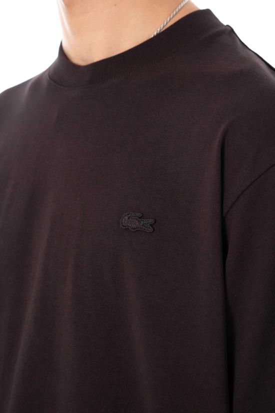 26SS 라코스테 반팔 티셔츠 TH7744 3LA Brown - LACOSTE