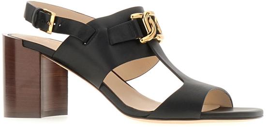  토즈 샌들 XXW02L0II70MIDB999 BLACK - TODS