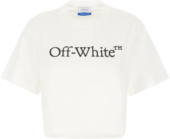 25FW 오프화이트 반팔 티셔츠 OWAA090C99JER0040110 WHITE