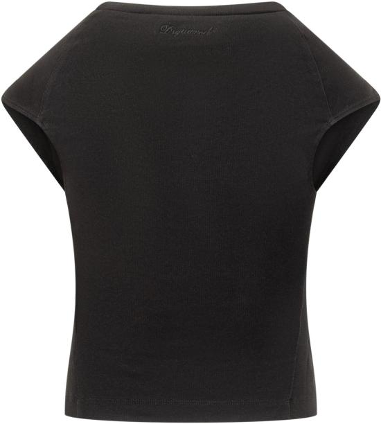 25FW 디스퀘어드2 민소매 티셔츠 S75GD0483D20021900 BLACK - DSQUARED2