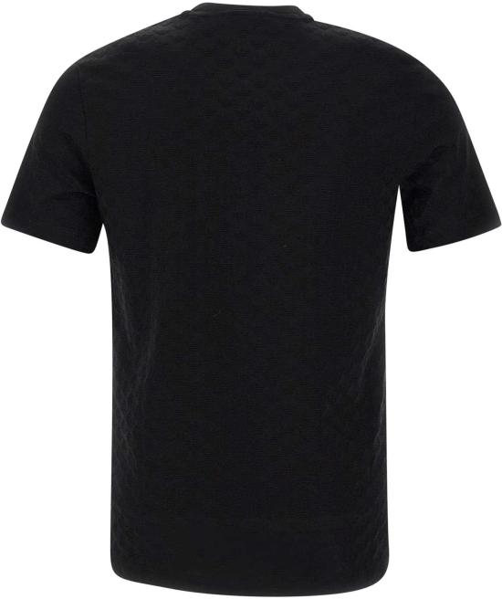 25FW 엠포리오 아르마니 반팔 티셔츠 8N1TL71JHWZ0999 BLACK - EMPORIO ARMANI