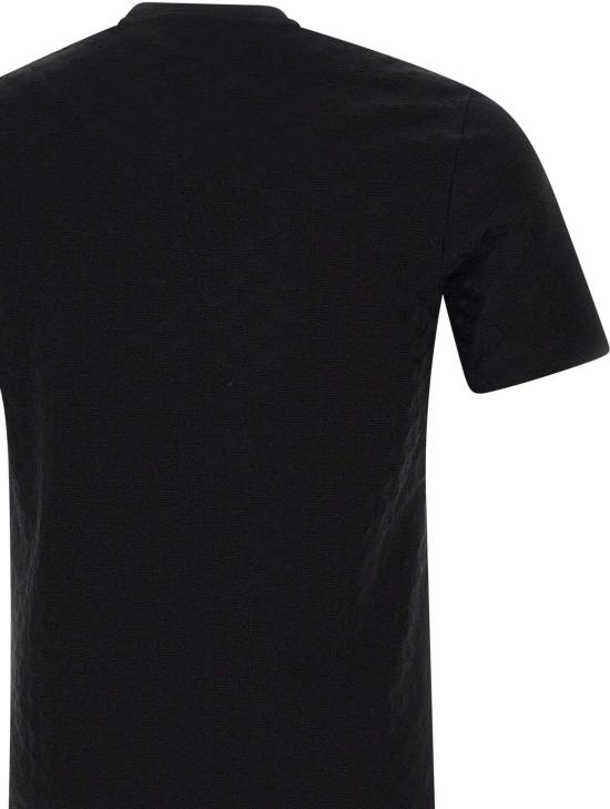 25FW 엠포리오 아르마니 반팔 티셔츠 8N1TL71JHWZ0999 BLACK - EMPORIO ARMANI