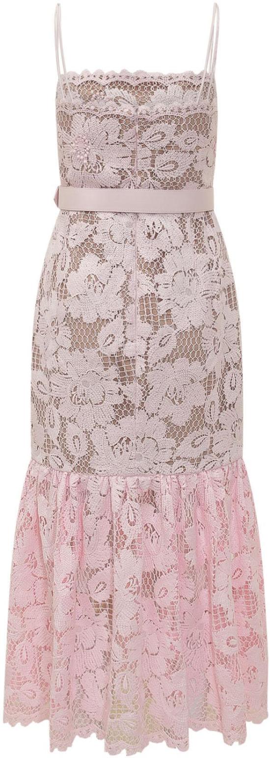 26SS 셀프 포트레이트 롱 원피스 SS26007MAPPINK - SELF PORTRAIT