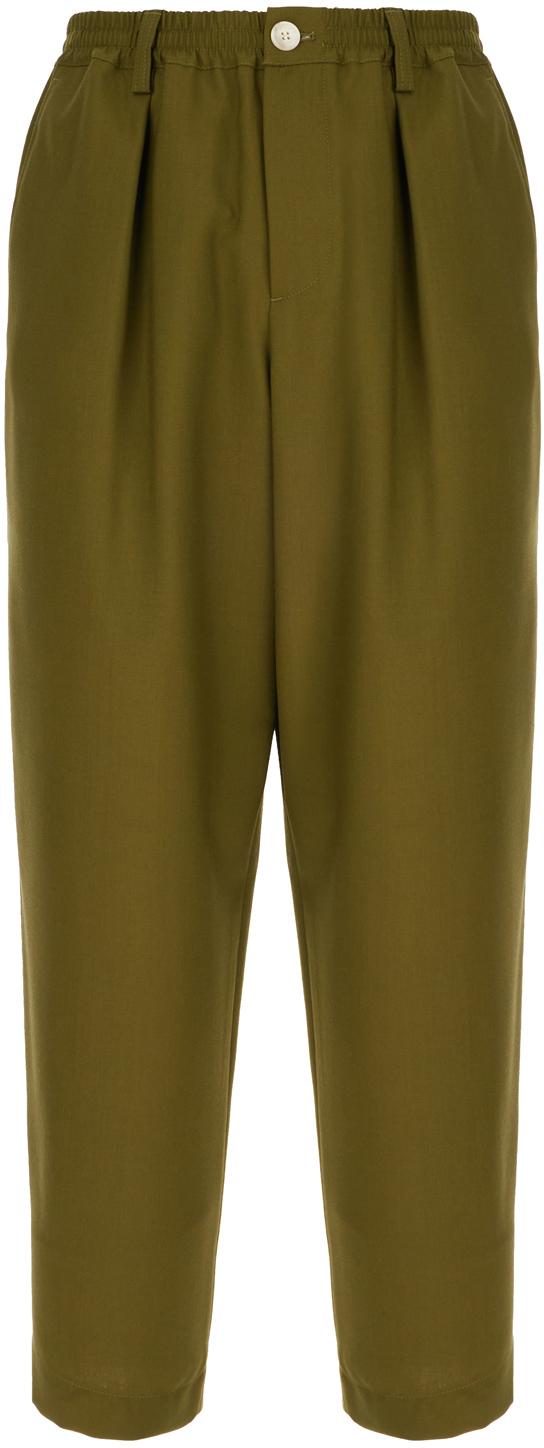 26SS 마르니 스트레이트 팬츠 PUMU0017U6UTW83900V51 GREEN