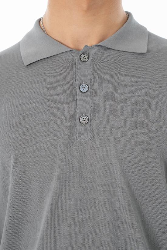 26SS 다니엘피에솔리 폴로 티셔츠 310 38 Grey - DANIELE FIESOLI