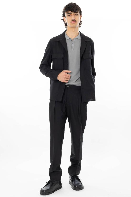 26SS 다니엘피에솔리 폴로 티셔츠 310 38 Grey - DANIELE FIESOLI