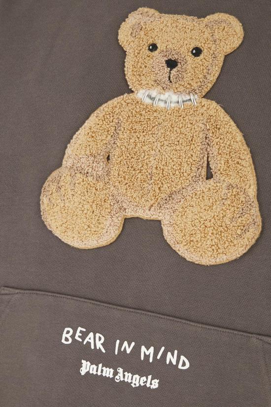 25FW 팜앤젤스 후드 티셔츠 PMBB17DF25FLE0040760 BROWN - PALM ANGELS