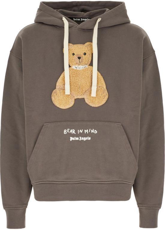 25FW 팜앤젤스 후드 티셔츠 PMBB17DF25FLE0040760 BROWN