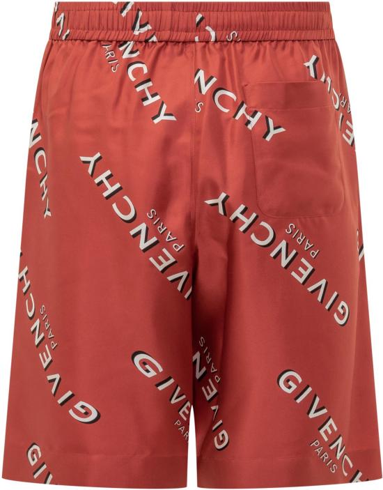 25FW 지방시 숏팬츠 BM51MT1673600 RED - GIVENCHY