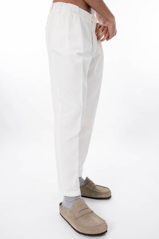 26SS 브릴리아1949 스트레이트 팬츠 PORTOBELLOD 300016 120 White - BRIGLIA 1949