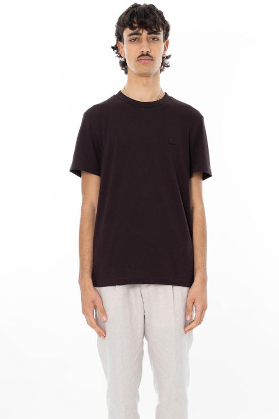 26SS 라코스테 반팔 티셔츠 TH8174 SS26 3LA Brown