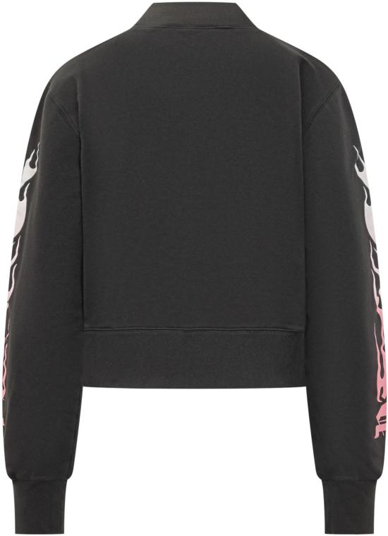 25FW 팜앤젤스 스웨터 PWBA016F25FLE0031084 BLACK - PALM ANGELS