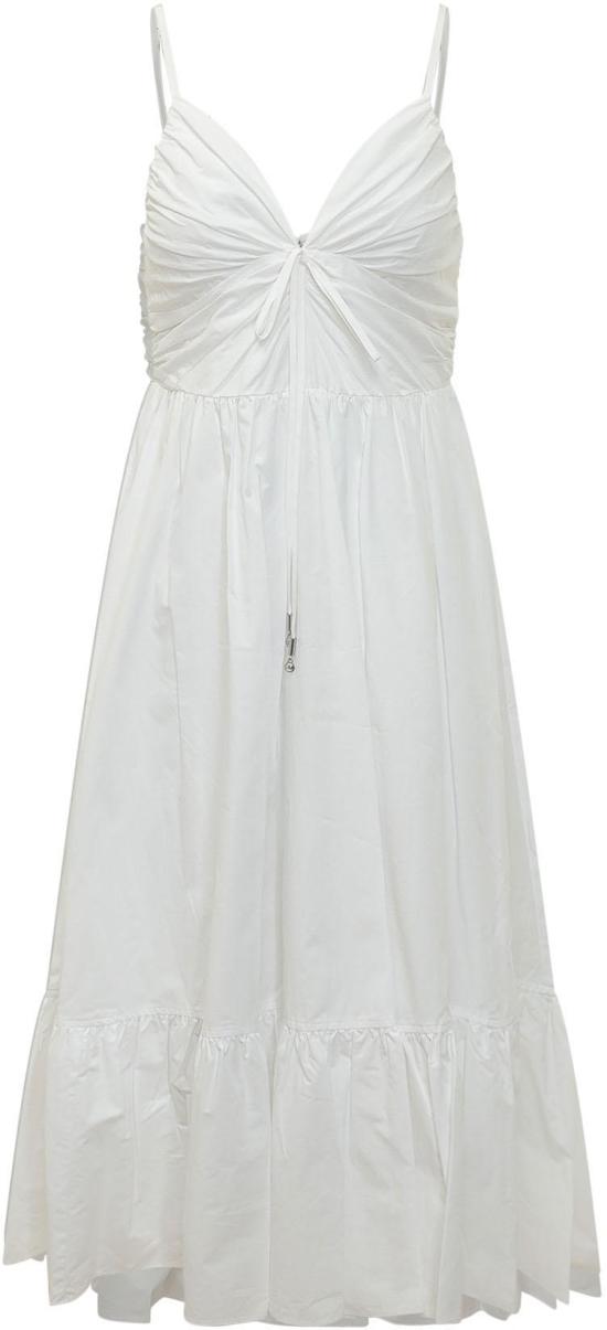 26SS 마이클 코어스 롱 원피스 MS683DHKLZ100 WHITE