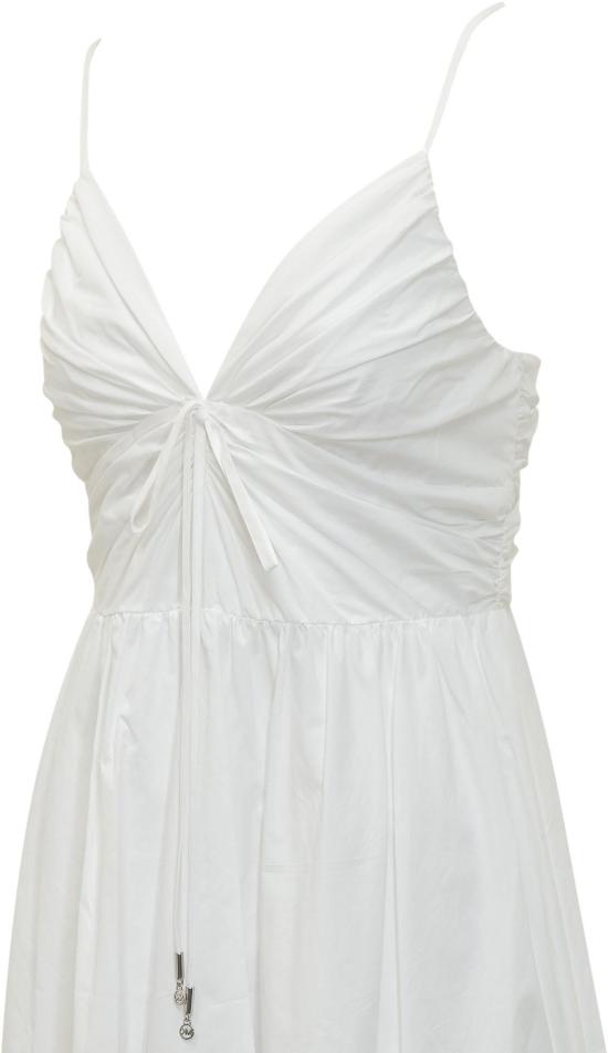 26SS 마이클 코어스 롱 원피스 MS683DHKLZ100 WHITE - MICHAEL KORS