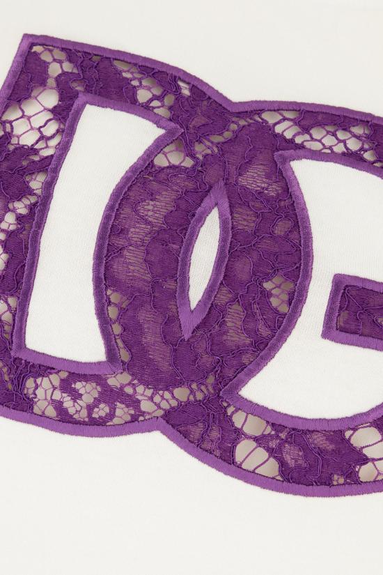 25FW 돌체앤가바나 반팔 티셔츠 F8V20ZGDC9VW0800 WHITE - DOLCE & GABBANA