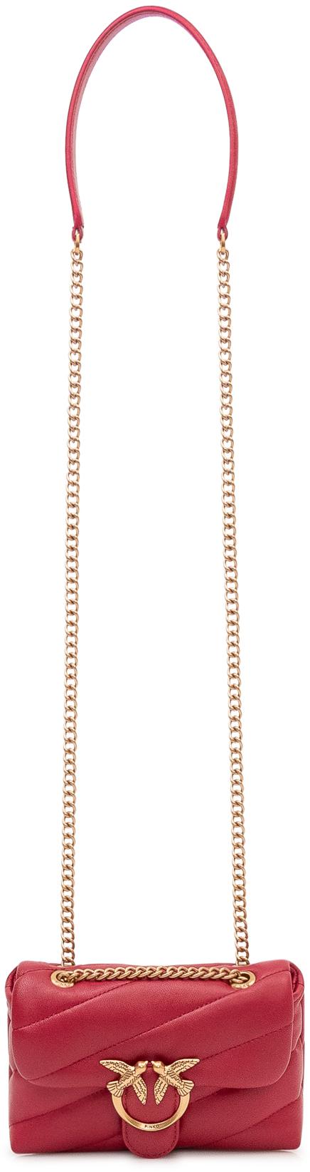 26SS 핑코 숄더백 100040A0F2RR8Q RED - PINKO