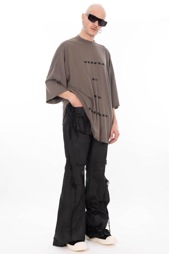 26SS 다크쉐도우 반팔 티셔츠 DU01F4259 RNEP7 3409 Brown - DRKSHDW