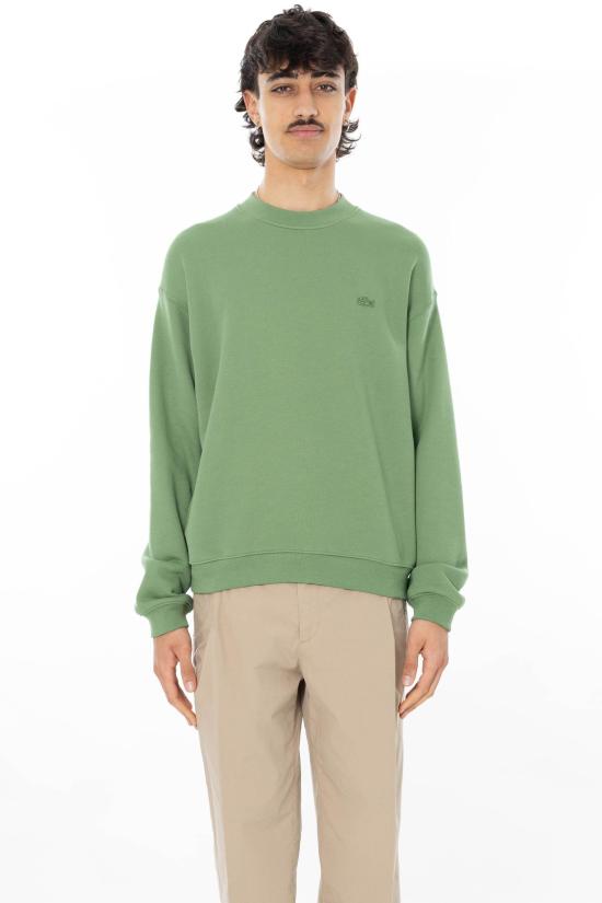 26SS 라코스테 루즈핏 크루넥 풀오버 SH7745 SS26 02M Green