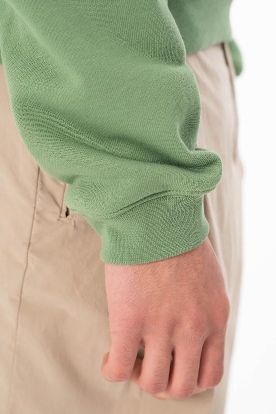 26SS 라코스테 루즈핏 크루넥 풀오버 SH7745 SS26 02M Green - LACOSTE